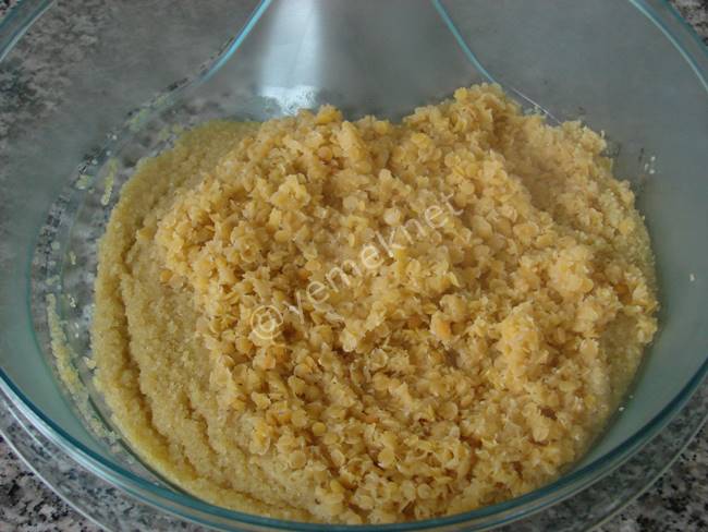 Mercimek Köftesi - Yapılışı (3/12) 